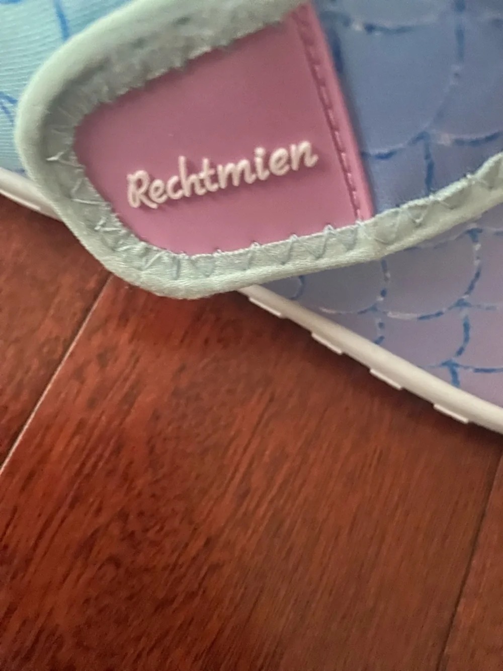 Kids Mermaid Scale Slip-On Water Shoes - Lavender blue